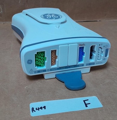 GE PDM Patient Data Module W/ Masimo SpO2 NIBP DEFIB/SYNC TEMP ECG 2016793-003 !