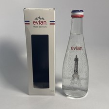 Rare Evian Paris Limited Edition Water Bottle Tour Eiffel Tower 2019 French Alps