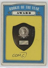 1972 Topps Rookie of the Year Award #625