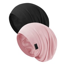 Silk Bonnet for Sleeping Women, Adjustable Silky Satin Lined Sleep Cap, Silk ...