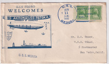 1932 USS Medusa AR-1, San Pedro, Ca to USS Texas San Pedro Welcomes ... (N10134)