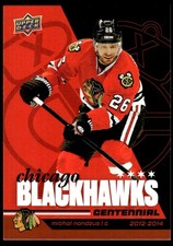 2025-26 UPPER DECK CENTENNIAL CHICAGO BLACKHAWKS BRONZE MICHAL HANDZUS #38