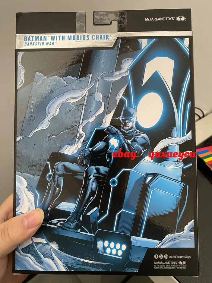 McFarlane DC Multiverse Batman w/Mobius Chair Platinum Edition Action Figure - Image 3 of 3