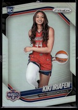 Kiki Iriafen 2025 Panini Prizm WNBA Silver Prizm Card #149