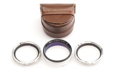 Rollei Rolleiflex Bay. I Rolleiparkeil 2 Filter Set With Case