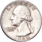 1932-1964 90% SILVER WASHINGTON QUARTERS - VF/EF - FREE SHIPPING!