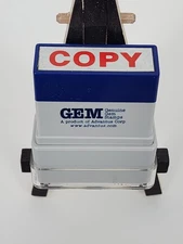 GEM "COPY" stamp in red ink