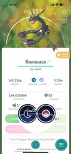 Pok mon Go - Shiny Rayquaza Level 40 - Read Description - TRADE