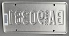 NOS CT COMM License Plate Connecticut Commercial Lic BA 90381 — photo 2