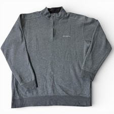 Columbia Gray Pullover 1/4 Zip Long Sleeve Sweatshirt XL