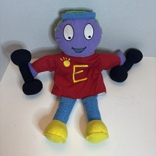 Letter People Vintage Hand Puppet Letter E Plush Very Good Rare