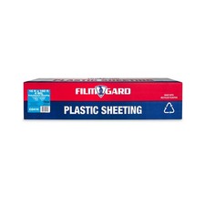 Film-Gard Plastic Sheeting 4 mil T X 16 ft. W X 100 ft. L Polyethylene Clear