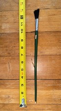 Vintage Used Hammett’s Art Utility Paint Brush Size A   12” Long,  Made in USA