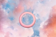 New Vintage Plastic/Acrylic Bezel for the Gucci 1100, 11/12 Watch In Coral