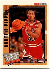 1992-93 SkyBox NBA Hoops Scottie Pippen - Supreme Court - The Fan's Choice