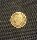 1908 D - Barber Dime in Worn/Circulated Condition
