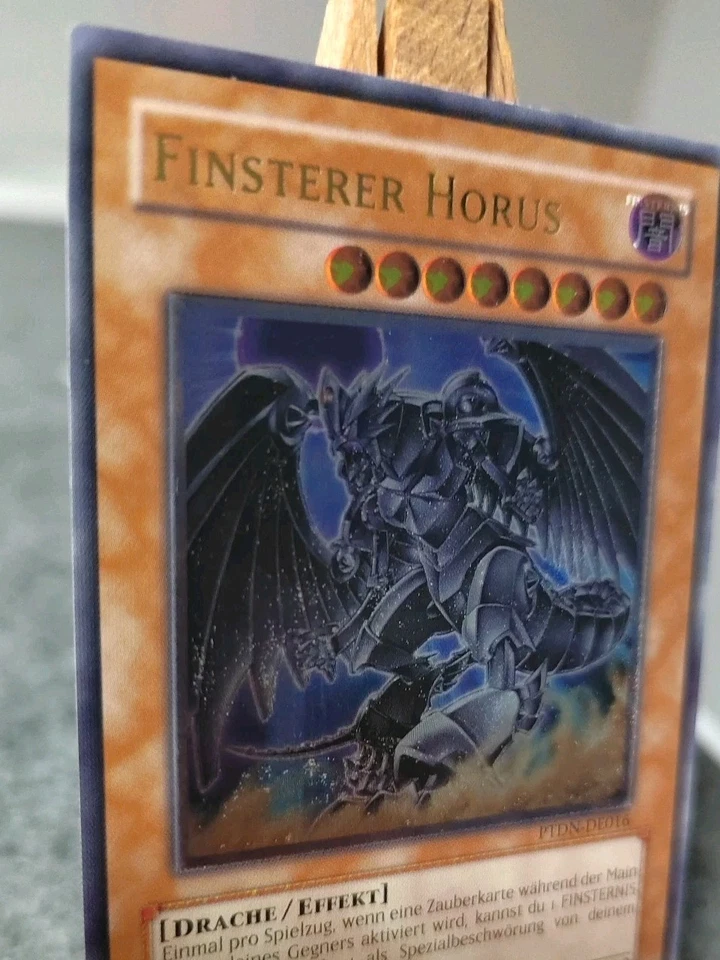 FINSTERER HORUS - PTDN-DE016 Ultimate Rare / Near Mint  - Bild 2 von 4