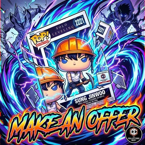 Funko Pop! Animation Solo Leveling Sung Jinwoo #2221 Chalice Exclusive LE