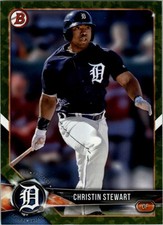 2018 Bowman Prospects Camo #BP130 Christin Stewart - BB