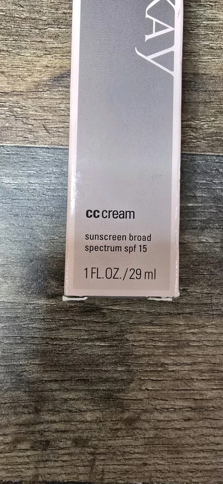 Mary Kay CC Cream DEEP Sunscreen Broad Spectrum SPF 15 NIB Exp 01/21 - Image 2 of 4
