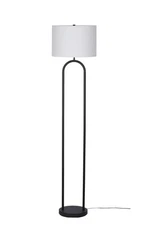 Mainstays 64" Dual Pole Arch Metal Floor Lamp, Black Finish