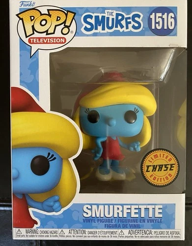 Funko Pop! Television The Smurfs Smurfette Red Chase Figure
