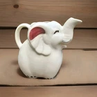 VTG MCM Shawnee USA Pottery Happy Elephant  Milk Creamer Pitcher 1940's USS2