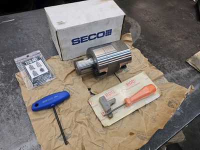 Seco 6.260-8.071'' 159-205mm Boring Head 56552 A780 70 CCMT 32.51 Carbide Insert