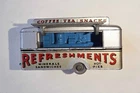 Vintage 1959 LESNEY Matchbox # 74 Mobile Refreshments Canteen w/Grey Wheels