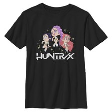 Boy's KPop Demon Hunters Chibi Trio Huntrix T-Shirt