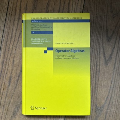 Operator Algebras  Bruce Blackadar