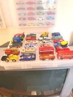 Lot of 24 Vintage 1980-90's  Hot Wheels & Matchbox Vehicles.