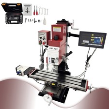 110V SM-32V Precision Brushless Milling & Drilling DIY Machine Lathe 1500W