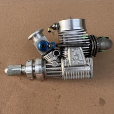 Vintage novarossi Top 35 Plus 21 M RC nitro Marine engine with carb and header