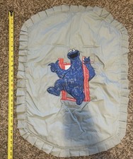 Cookie Monster Vintage Baby Seat Cover Quilted