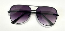 Quay High Key Large Aviator Sunglasses UV Protection Men Women