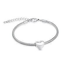 Cremation Jewelry Mini Heart Urn Bracelet for Ashes for Women Men Memorial Keeps