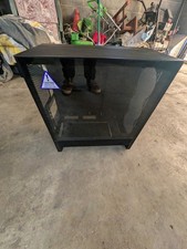 NZXT h5 flow ATX Full Mid Tower Black Tempered Glass Side Panel USB Audio