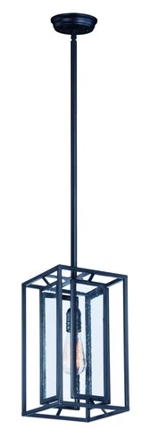 Maxim Era 7.75" Open Frame - Black 1-Light - Picture 1 of 3