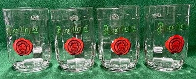 Pilsner Urquell Heavy Drinking Glass Tankard Beer Mug Stein 0.5L -5.5'' Tall NEW!