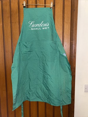Gordons Gin Cocktail Apron 'shall We' Logo NEW