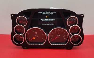 2016 PETERBILT 579 USED INSTRUMENT CLUSTER P#Q43-6057-1-2-107C