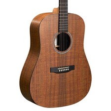 Martin D-X1E Koa X Series Dreadnought Acoustic-Electric Guitar, HPL Koa Top