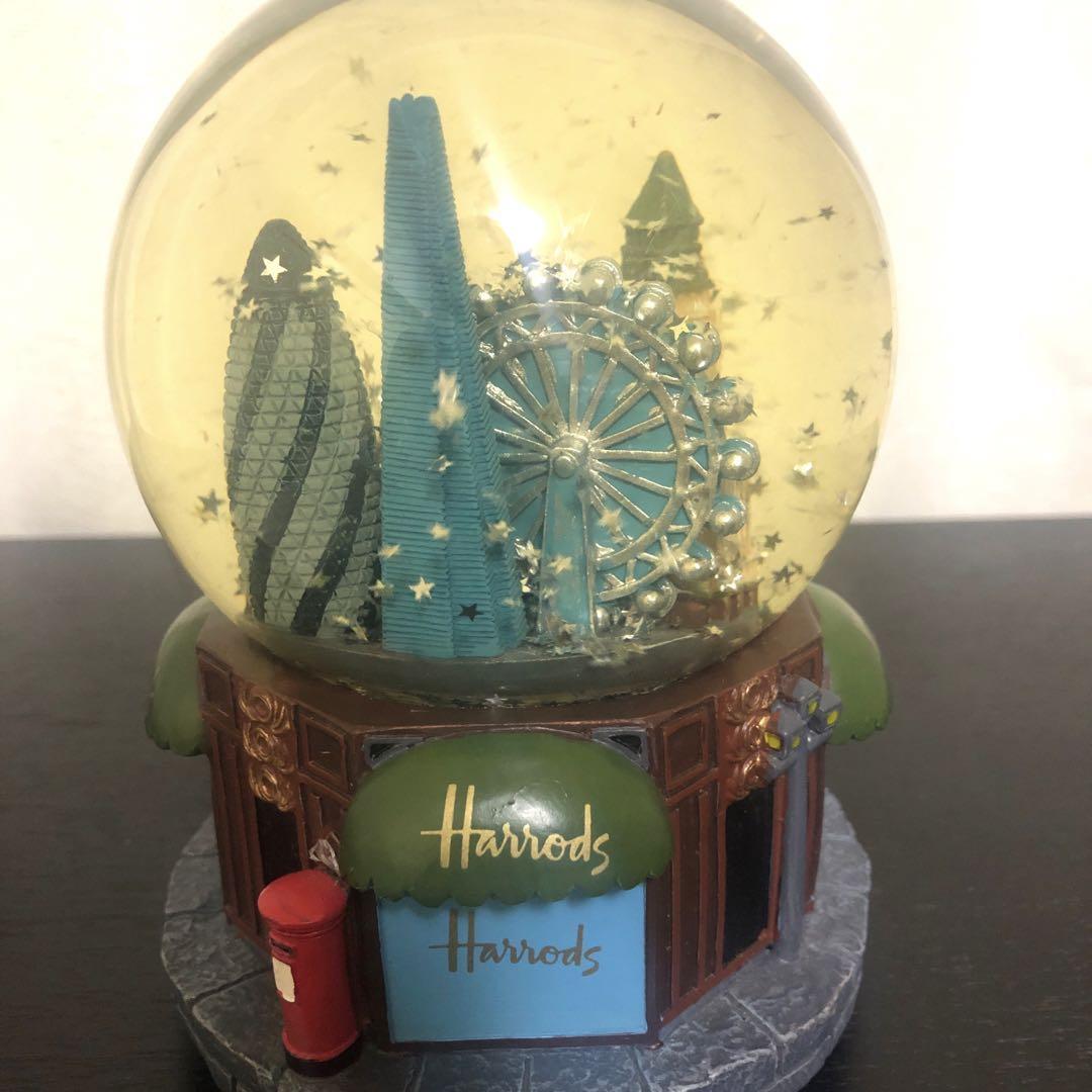 Harrods Snow Globe With Music Box eBay