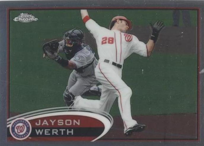 2012 Topps Chrome - Jayson Werth #78 - 1 of 1
