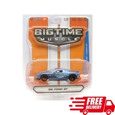 Jada Toys Big Time Muscle Wave 20 2005 Ford GT Diecast Model Collector Car