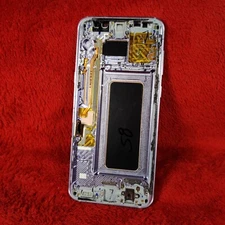 OEM Gray Samsung S8+ Frame Buttons Heat Sink Sim Tray Housing Replacement Part