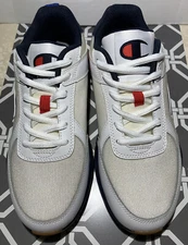 Champion Big C Casual Low Top 93Eighteen CB Size 6Y White/Navy/Scarlet CPS10312Y