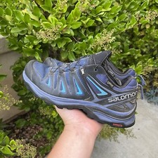 Size 8 - Salomon X Ultra 4 GORE-TEX Magnet Monument 404682 Ortholite Navy Black
