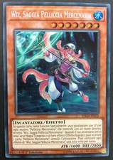 WIZ SAGGIA PELLICCIA MERCENARIA  Rara Segreta in Italiano  DASA-IT022 YUGIOH
